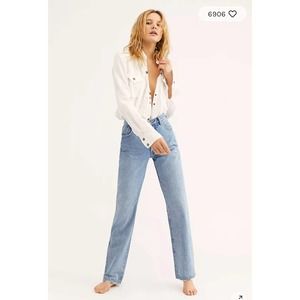 Women’s Rolla’s Classic Straight High Rise Regular Fit 90’s Blue Jeans Size 30